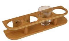 Bardaklık Bambu 4'lü