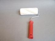 Yağlı Boya Saten Saplı Kalorifer Rulo 10cm