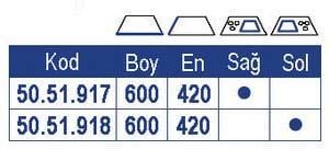 Çift Gözlü Lavabolu Ocak 927 SOL