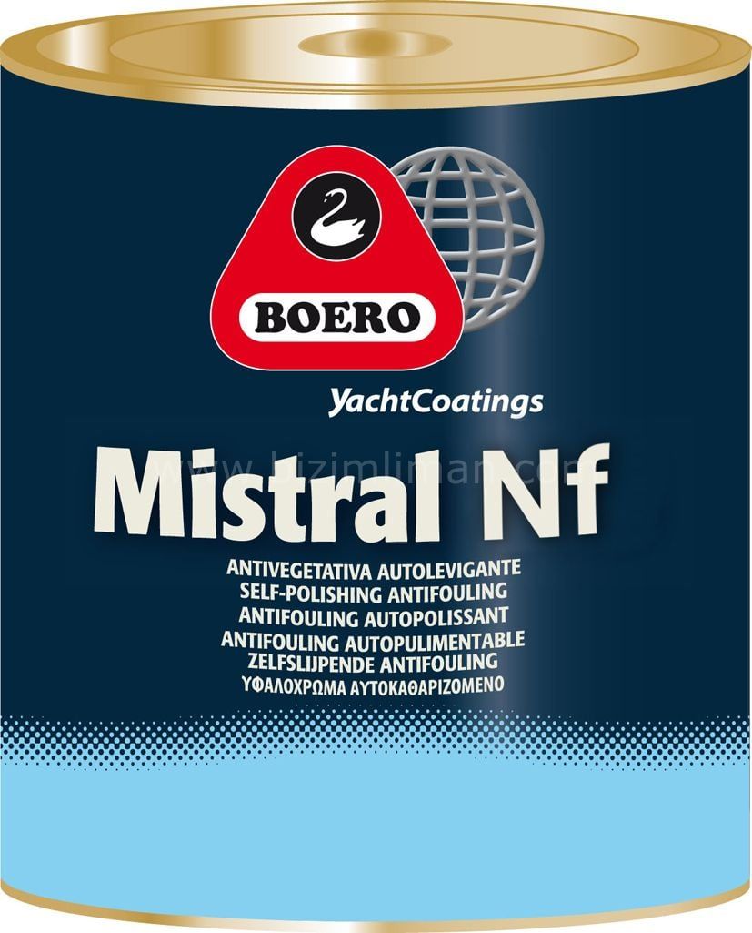 MİSTRAL NF Ekonomik Zehirli Boya 2,5 LT Black