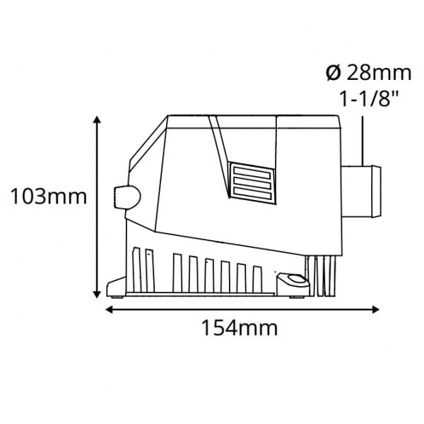 Sahara Sintine Pompası Mk2 1200 12V