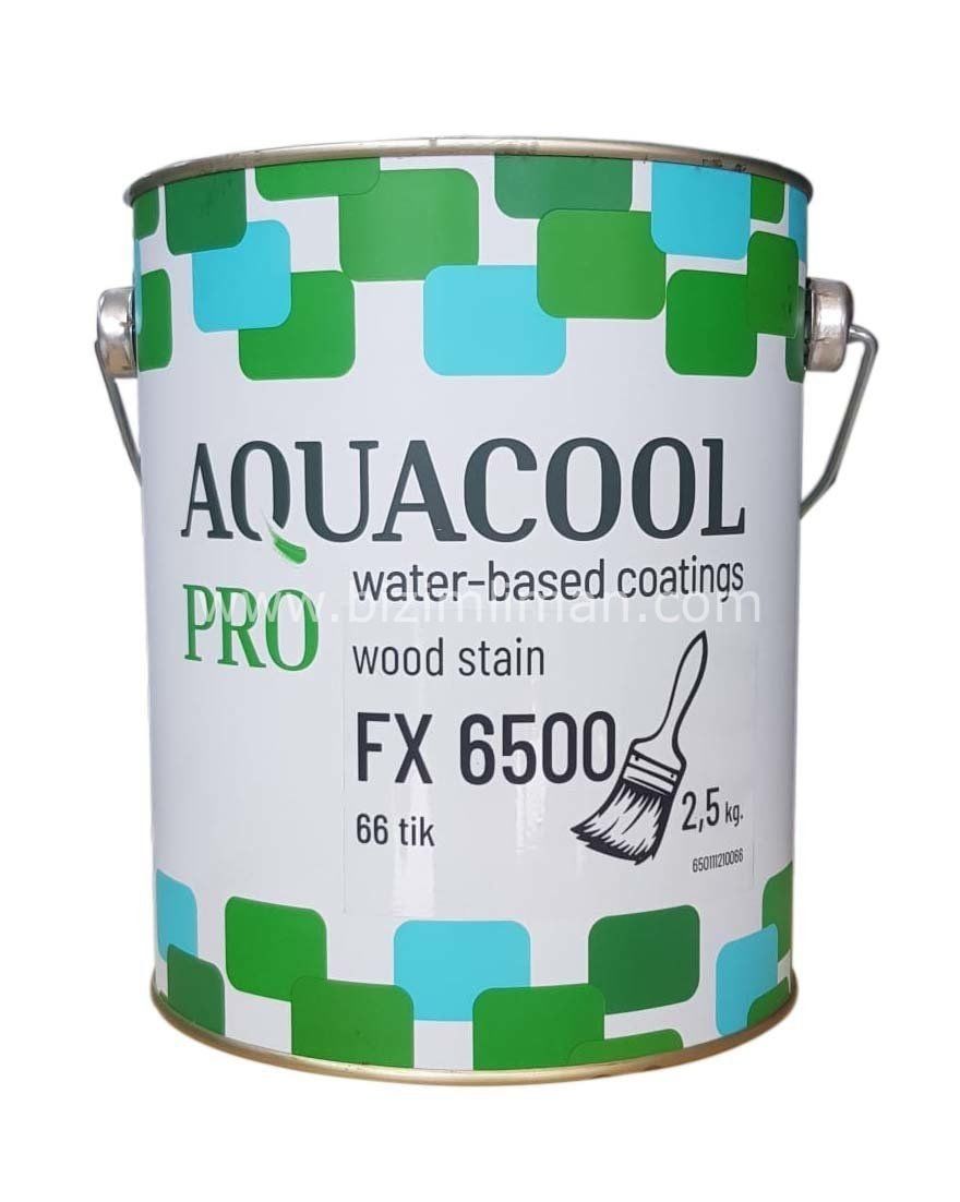 FX 6500 VERNİKLİ AHŞAP KORUYUCU 2,5 Kg - Afromosia