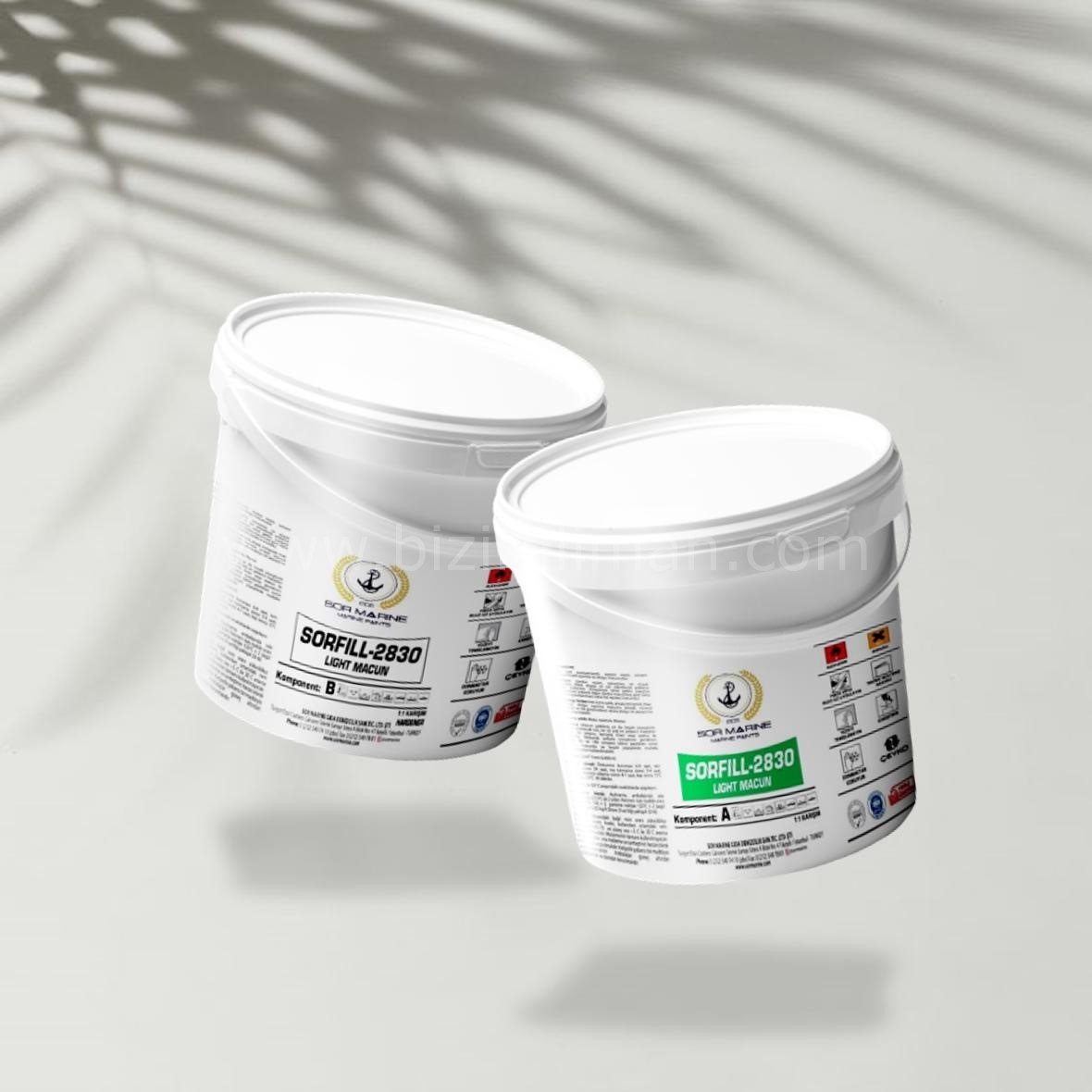 Sorfill 2830 Epoksi Hafif Macun 1 L
