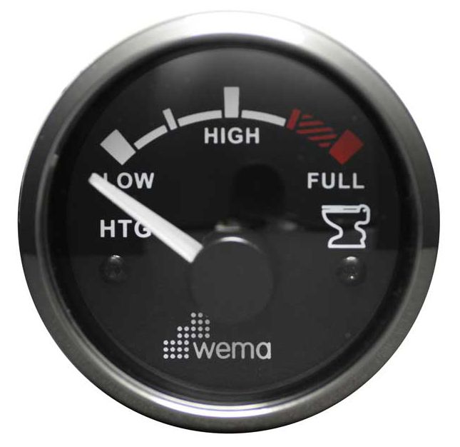 PisSu Göstergesi Krom-Siyah