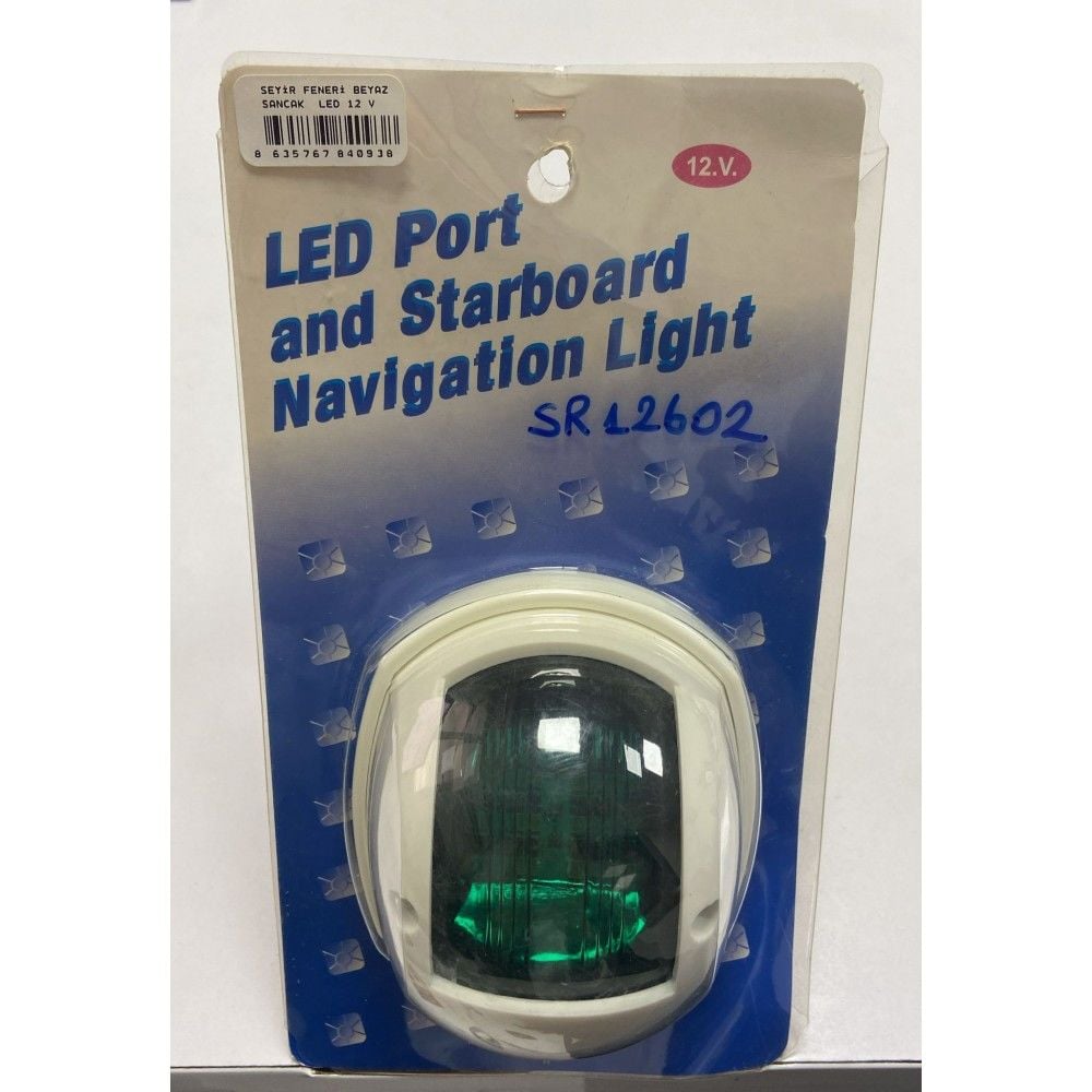 Seyir Feneri Beyaz Sancak Led 12 V