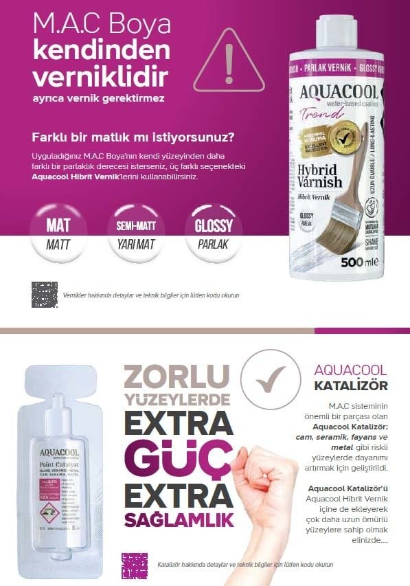 Trend M.A.C Su Bazlı Krem 112 Lake Boya 150 ml