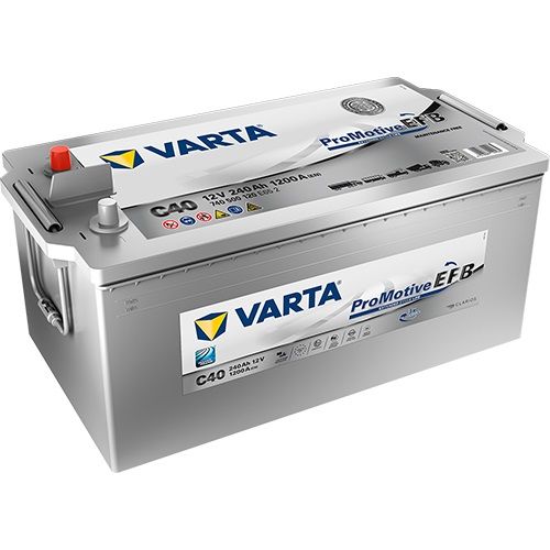 Varta EFB Promotive B90 / 12V 190Ah Tam Kapalı-Bakımsız Sulu Akü - CCA 1200 / Servis ve Marş (Start) Aküsüdür. ( Güneş Paneli Sistemine Uygun )