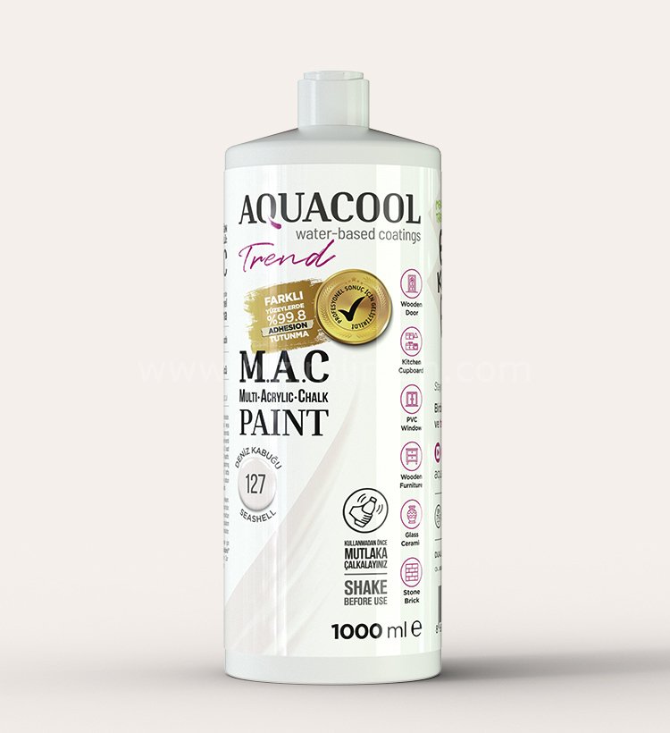 Trend M.A.C Su Bazlı Deniz Kabuğu 127 Lake Boya 150 ml