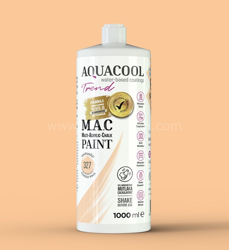 Trend M.A.C Su Bazlı Yavruağzı 327  Lake Boya 150 ml