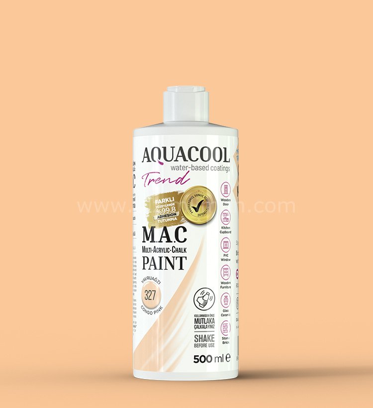 Trend M.A.C Su Bazlı Yavruağzı 327  Lake Boya 150 ml