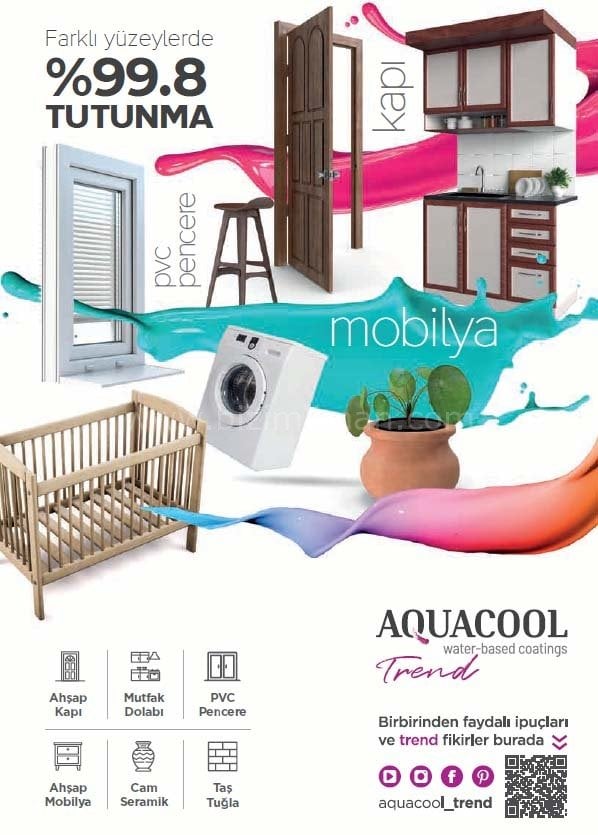 Trend M.A.C Su Bazlı Bayrak Bebe Pembe 510 Lake Boya 150 ml