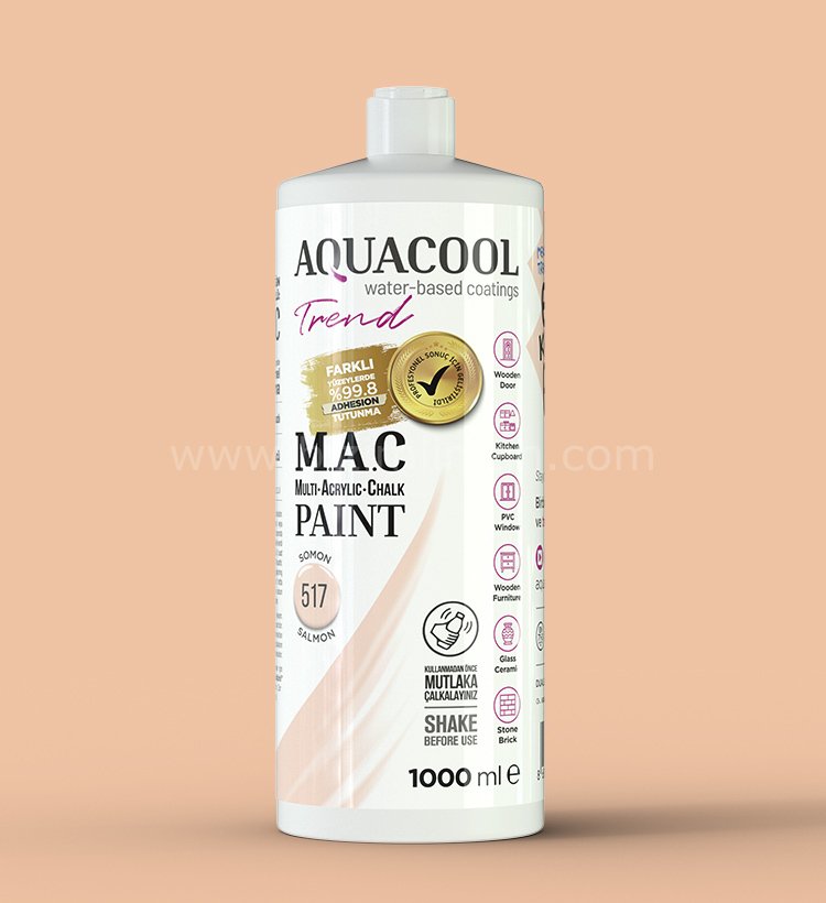 Trend M.A.C Su Bazlı Somon 517 Lake Boya 150 ml