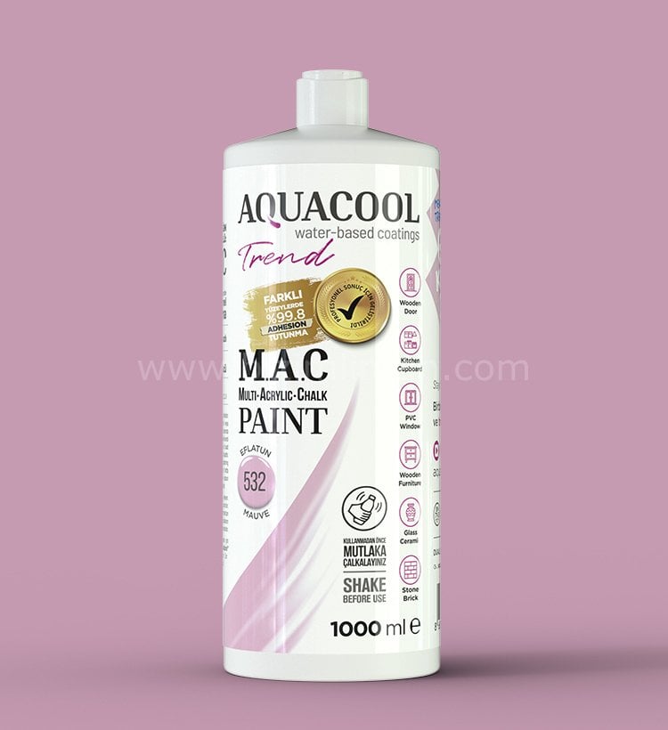 Trend M.A.C Su Bazlı Eflatun 532 Lake Boya 150 ml