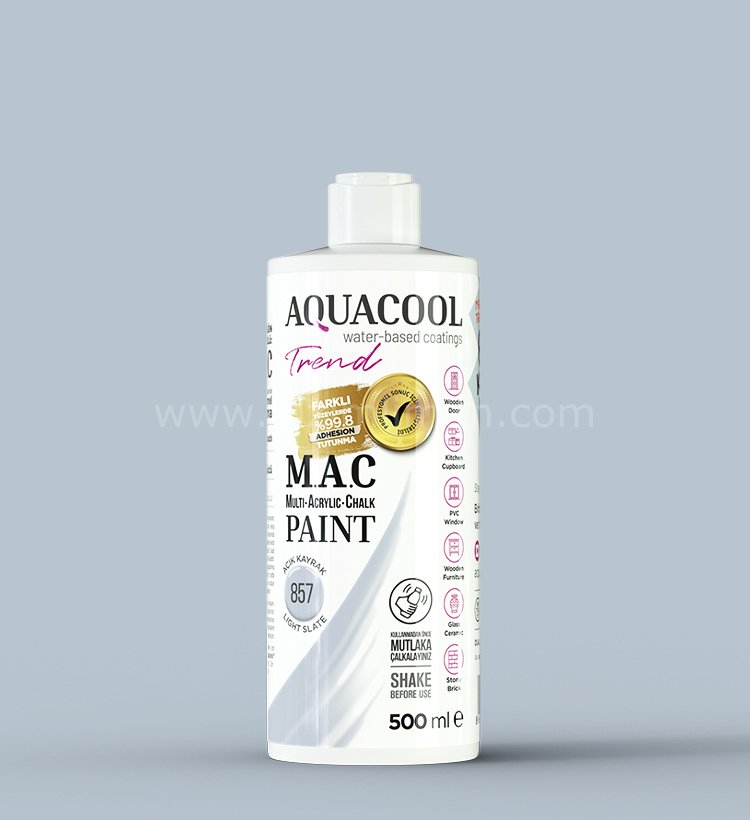 Trend M.A.C Su Bazlı Açık Kayrak 857 Lake Boya 150 ml
