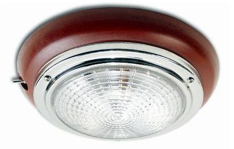 Klasik Ahşap Tavan Lambası 115mm Ledli