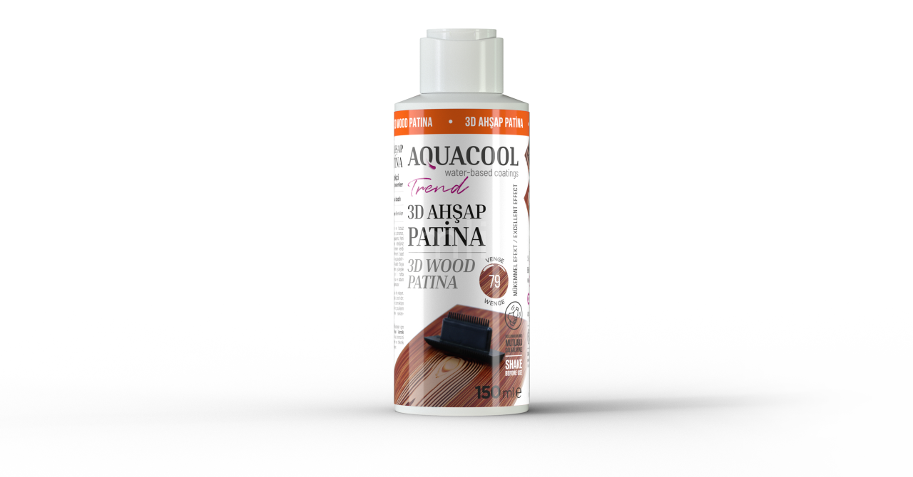 Aquacool Trend 3D Ahşap Patina Venge 79 120 ml