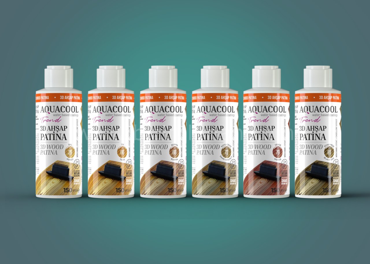 Aquacool Trend 3D Ahşap Patina Bal 29 120 Ml
